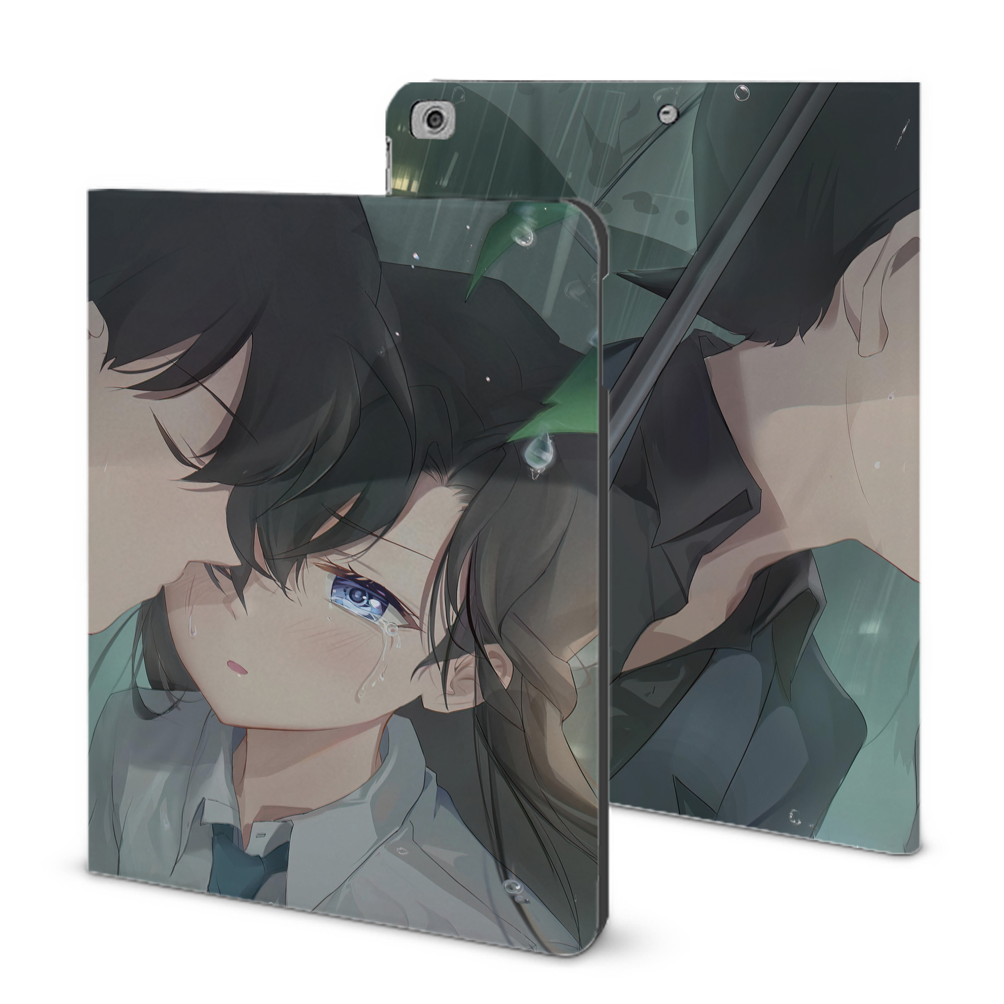 （画像用） 名探偵コナン Detective Conan IPad ケース ブック型 PUレザー TPU 耐衝撃 軽量 薄型 ペン収納なし 全面保護 IPad 各モデル対応